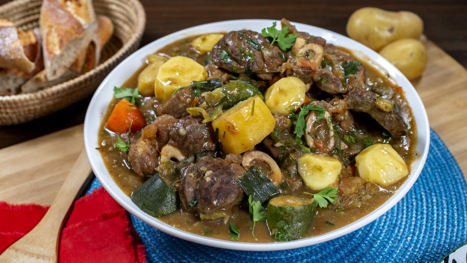 Ragout de viandes aux petits légumes